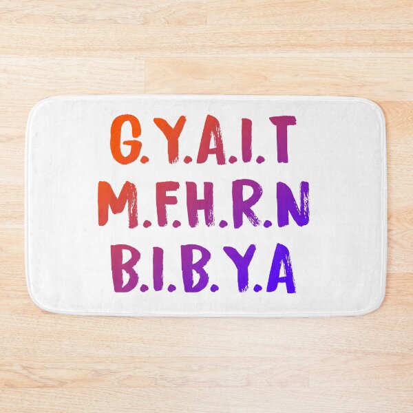 Item preview, G.Y.A.I.T.M.F.H.R.N.B.I.B.Y.A - Orange and Purple Gradient  designed and sold by Dude 4U.