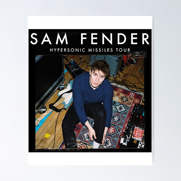 Item preview, Men Women Live Sam Fender Hypersonic Missiles Tour Funny  Fan  designed and sold by HareAndTheTor.