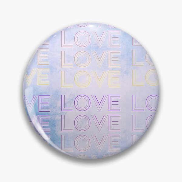 Item preview, love,repeatedly Lettering,purple,various colored painting designed and sold by zzzozzo.