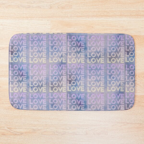 Item preview, love,repeatedly Lettering,purple,various colored painting designed and sold by zzzozzo.