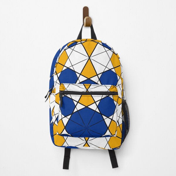 Item preview, Seamless Blue and Gold geometric pattern designed and sold by WinArtDesigns.