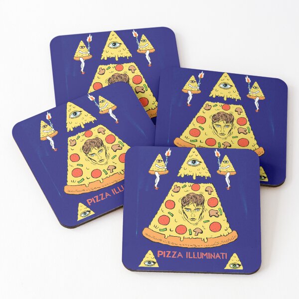 Item preview, New Sam Fender - Sam Pizza Illuminati Apparel For Fans  designed and sold by HareAndTheTor.