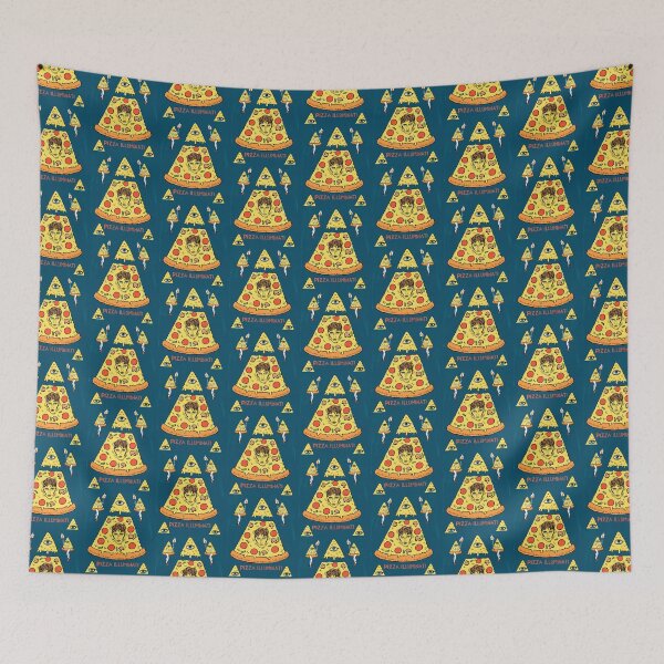 Item preview, New Sam Fender - Sam Pizza Illuminati Apparel For Fans  designed and sold by HareAndTheTor.
