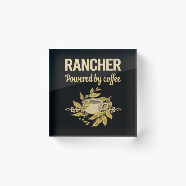 Item preview, Powered By Coffee Rancher designed and sold by cossinulsesj.
