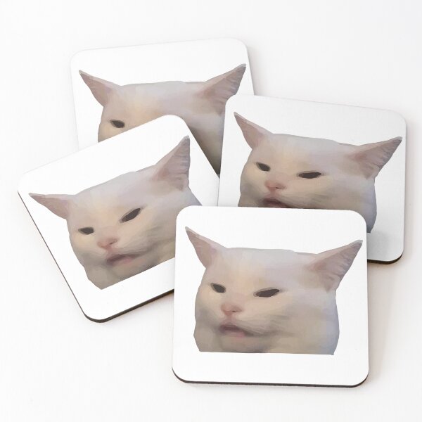 Item preview, White cat meme designed and sold by Alicia-Lee.