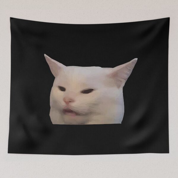 Item preview, White cat meme designed and sold by Alicia-Lee.