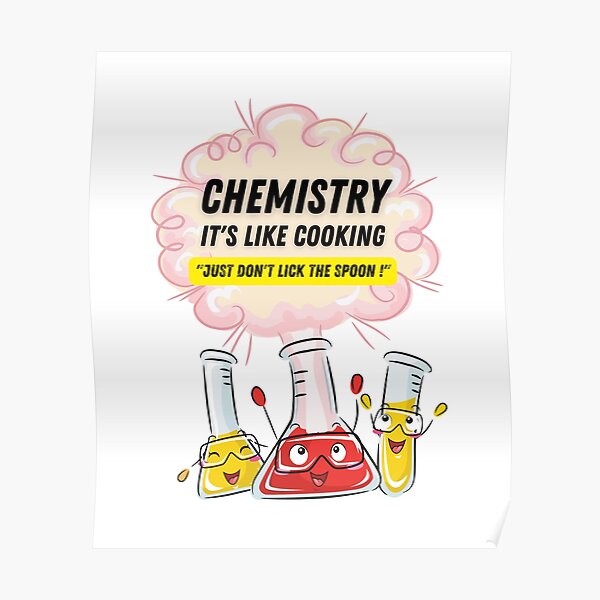 Funny Chemistry Hashtags Posters for Sale | Redbubble