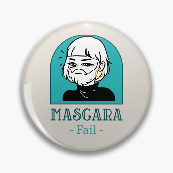 Item preview, Female memes: Mascara FAIL  designed and sold by Rodayna Elnaggar.