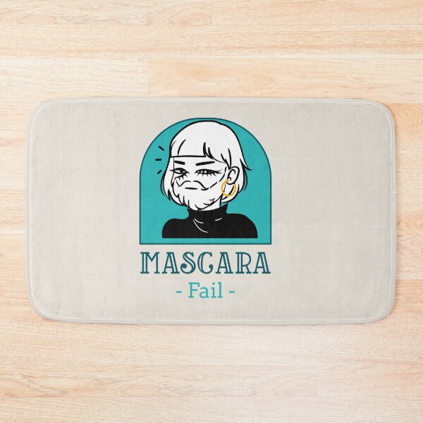 Item preview, Female memes: Mascara FAIL  designed and sold by Rodayna Elnaggar.