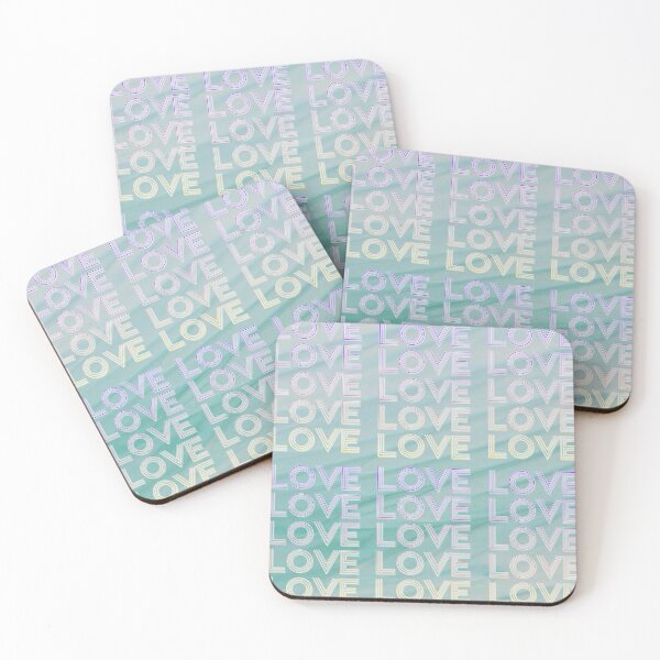 Item preview, love,repeatedly Lettering,purple,various colored painting,green designed and sold by zzzozzo.