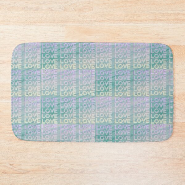 Item preview, love,repeatedly Lettering,purple,various colored painting,green designed and sold by zzzozzo.