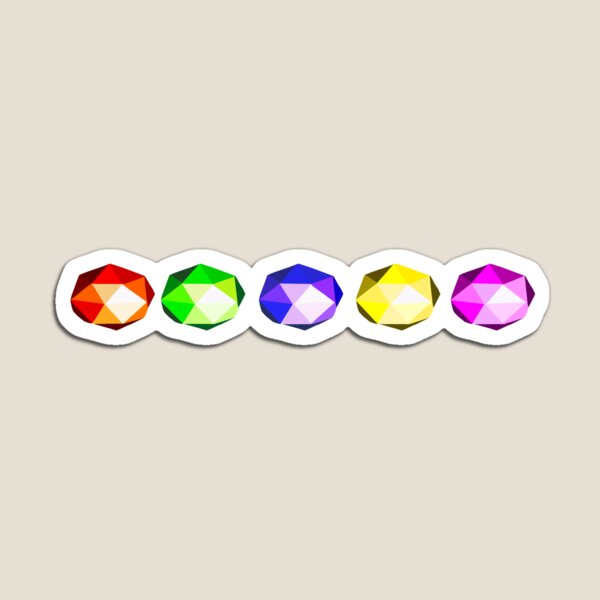Item preview, Croc - Rainbow Crystals designed and sold by Momochromatik.