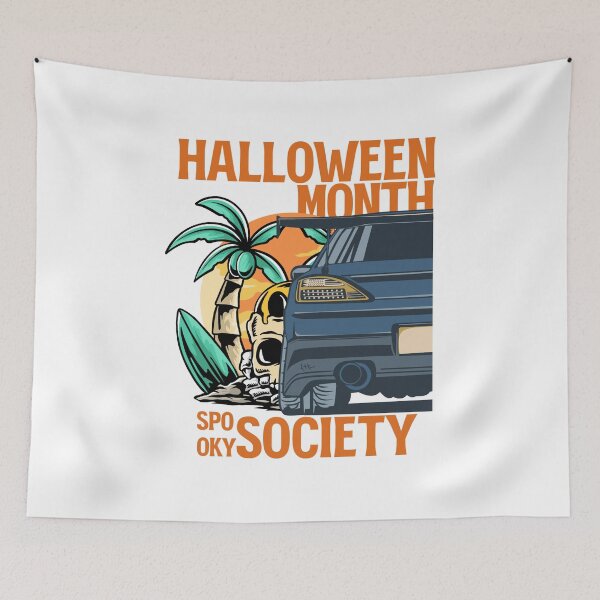 Item preview, Halloween month spooky society designed and sold by AoSora.