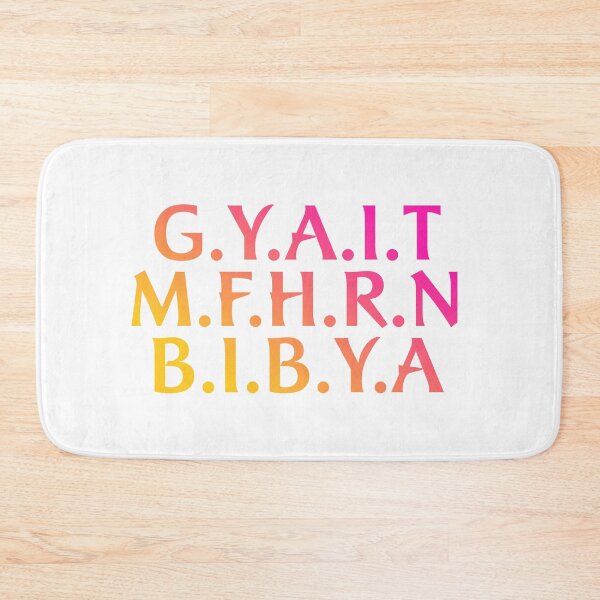Item preview, G.Y.A.I.T.M.F.H.R.N.B.I.B.Y.A -  Pink and Yellow Gradient  designed and sold by Dude 4U.