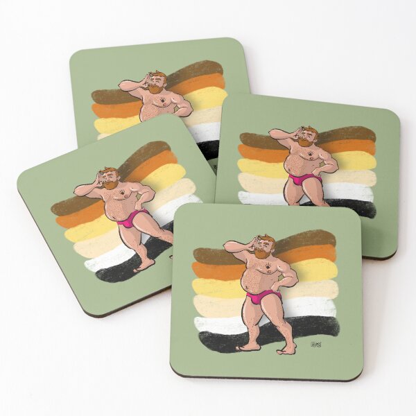 Item preview, Cool Gay Bear in Underwear Cartoon Style T-Shirt | Gay Bear designed and sold by ItalianCub.