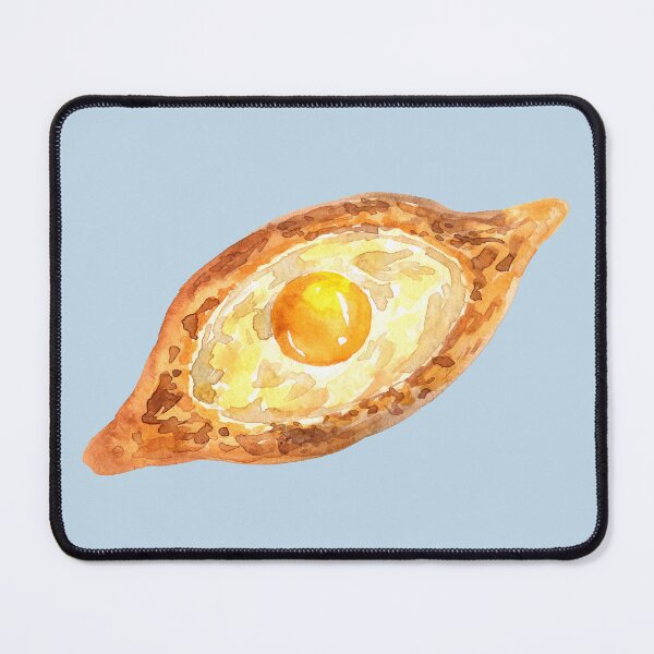 Artikelvorschau, Khachapuri – georgisches Käse-Ei-Brot entworfen und verkauft von Alicia Chee.