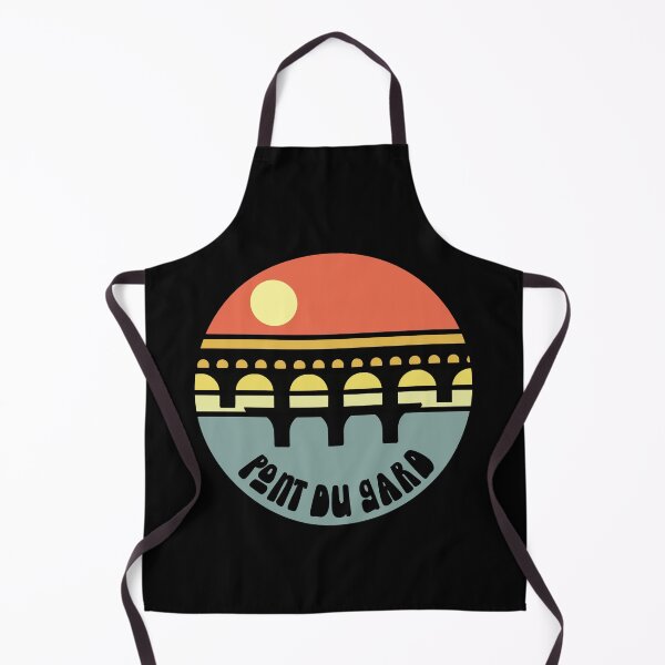 Item preview, Famous French Pont du Gard on sunset France designed and sold by GraphismNinja.