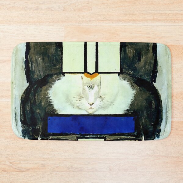 Item preview, Portrait of Mondrian's cat designed and sold by Arc1.