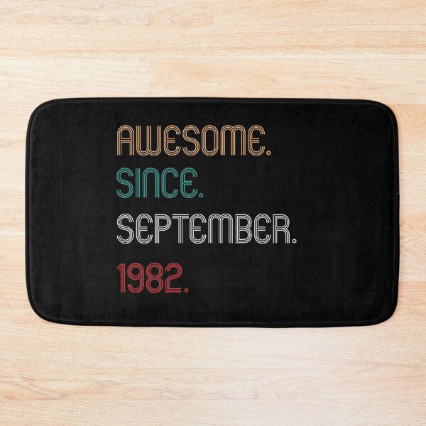 Item preview, Awesome Since September 1982 , 40th Birthday  designed and sold by Every Pet  Shirts.
