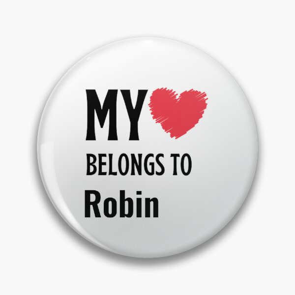 Item preview, My Belongs To Robin  designed and sold by Yay Design.