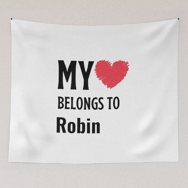 Item preview, My Belongs To Robin  designed and sold by Yay Design.