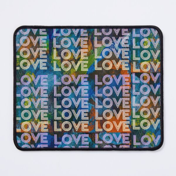Item preview, love,repeatedly Lettering,purple,various colored painting designed and sold by zzzozzo.