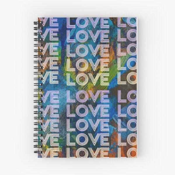 Item preview, love,repeatedly Lettering,purple,various colored painting designed and sold by zzzozzo.