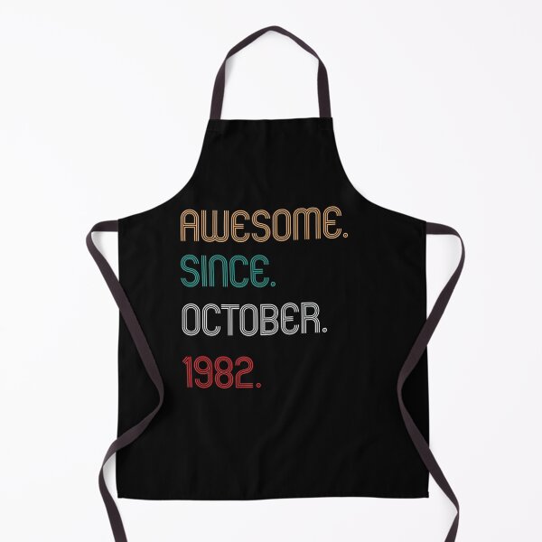 Item preview, Awesome Since October 1982 , 40th Birthday  designed and sold by Every Pet  Shirts.