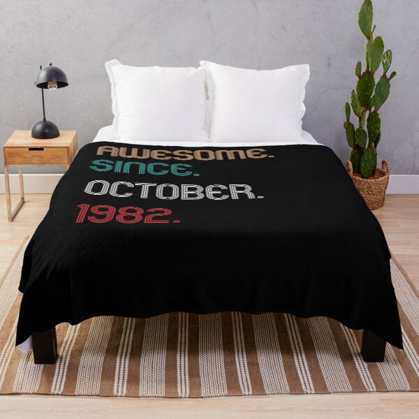 Item preview, Awesome Since October 1982 , 40th Birthday  designed and sold by Every Pet  Shirts.