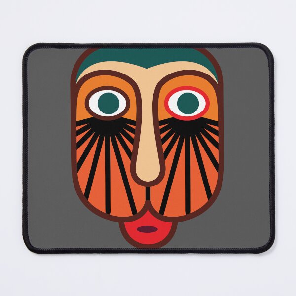 Item preview, African mask #4 designed and sold by Creatory.studio.