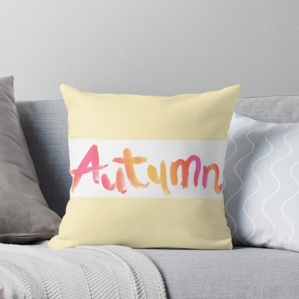 Item preview, Watercolor lettering word Autumn | autumn lettering designed and sold by lausn.