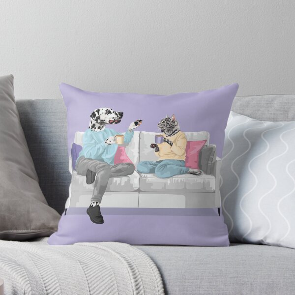 Item preview, Dotty Dog and Kitty Let's Catch Up Soon designed and sold by Annalisa-Jones.