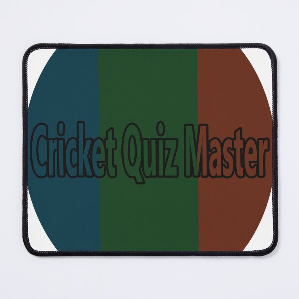 Item preview, '' Cricket Quiz Master '' gift for cricket lovers designed and sold by Soudesign99.