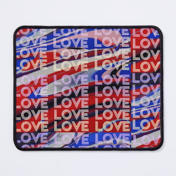 Item preview, love,repeatedly Lettering,purple,various colored painting,red,blue designed and sold by zzzozzo.