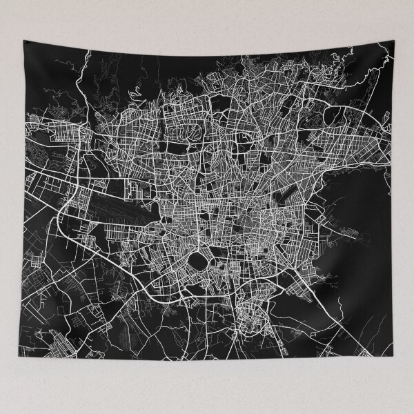 Artikelvorschau, Teheran Stadtplan von Iran - Vollmond entworfen und verkauft von deMAP.