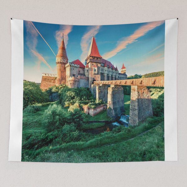 Item preview, Summer Sunrise at Corvin's Castle designed and sold by Imperium All Day.