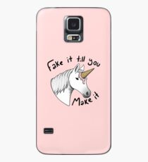 Funda/vinilo para Samsung Galaxy fingir hasta que lo consigas