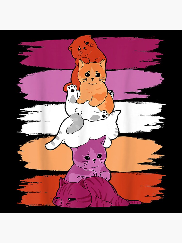 Lgbt Lesbian Pride Cat Lgbt Trans Flag Cute Cats Pile Poster For Sale By Sonigwkusu Redbubble 2901