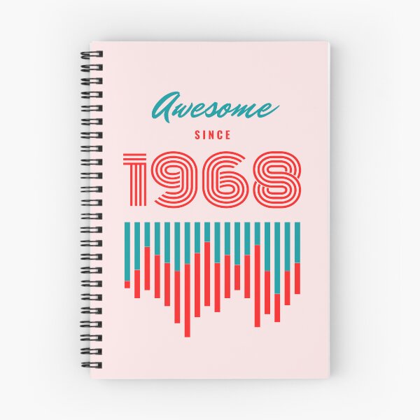 Item preview, Awesome since 1968 , 54th birthday graphic design designed and sold by Tshepomuza.
