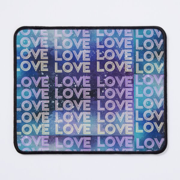 Item preview, love,repeatedly Lettering,purple,various colored painting,blue designed and sold by zzzozzo.