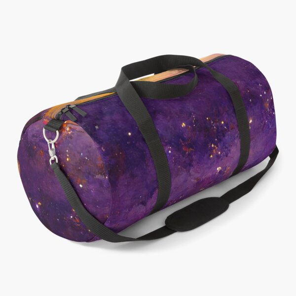 Item preview, Midnight Sun Lake Reflections Purple Sky Sunset Stars designed and sold by LarkDesigns.