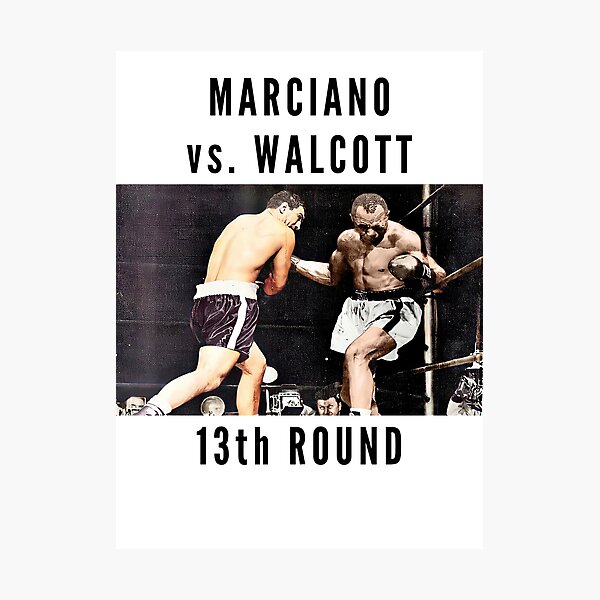 "Rocky Marciano vs Jersey Joe Walcott 13th Round Boxing Legend