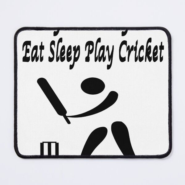 Item preview, '' Life Is Simple Eat Sleep Play Cricket ''gift for cricket lovers designed and sold by Soudesign99.