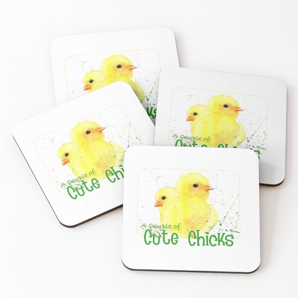 Item preview, A Couple of Cute Chicks designed and sold by MMc Buck.