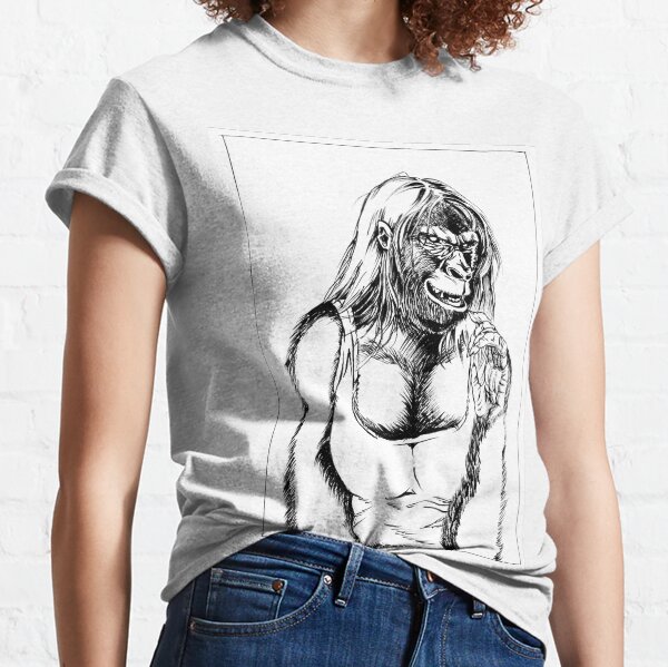 Gorilla Girl Classic T-Shirt