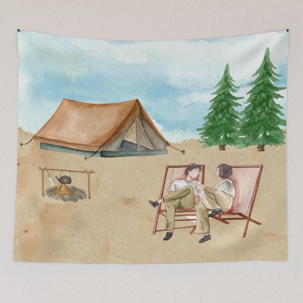Item preview, Camp Nature Couple Summer designed and sold by Sagittarius-Lin.