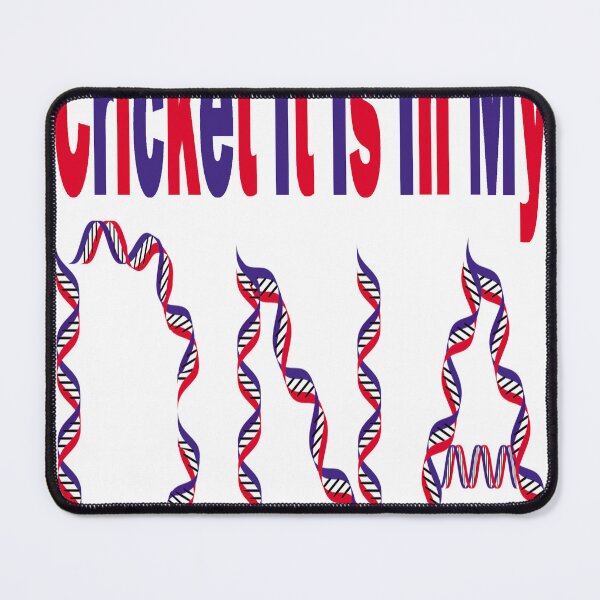 Item preview, '' Cricket It Is In My DNA  '' gift for cricket lovers designed and sold by Soudesign99.
