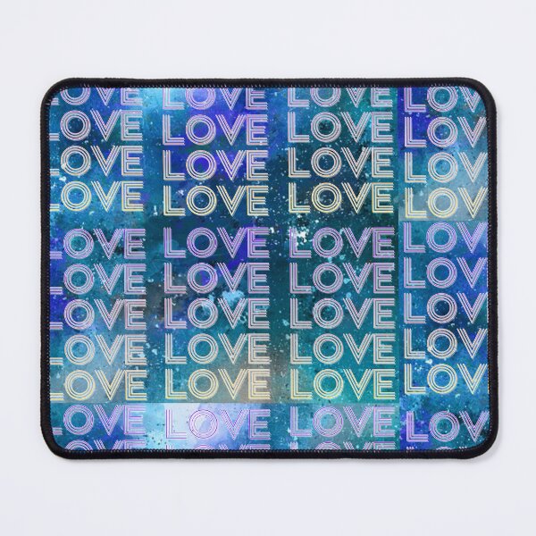 Item preview, love,repeatedly Lettering,purple,various colored painting,blue designed and sold by zzzozzo.