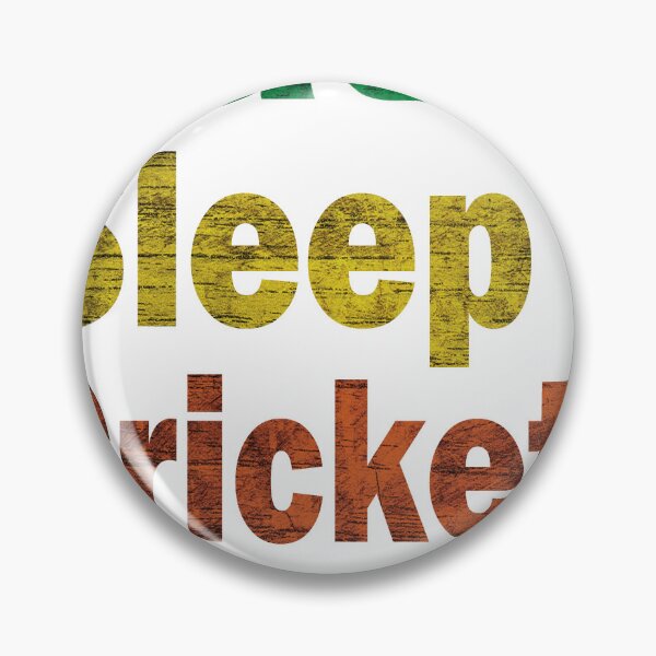 Item preview, '' Eat Sleep Cricket Repeat '' gift for cricket lovers designed and sold by Soudesign99.