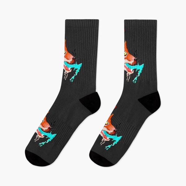 Item preview, Abstract fox in vivid colors designed and sold by Mariia Berezhna.
